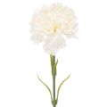 Floristik24 Cravo artificial com haste para buquês e coroas, 56 cm, 8 unidades