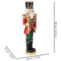 Quebra-nozes, estatueta decorativa para decoração natalina, 59 cm | Floristik24.pt