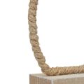 Floristik24 Coelhinho da Páscoa decoração de mesa fio de páscoa decoração boho coelhinho 32cm