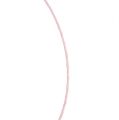 Floristik24 Fio de cabo de papel enrolado Ø2mm 100m rosa
