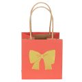 Sacola de presente de papel com estampa de fita, 12 cm, pacote com 8 unidades | Floristik24.pt