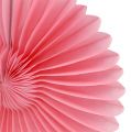 Floristik24 Decoração de festa flor de papel favo de mel rosa Ø20cm 3 unidades