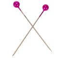 Alfinetes florais com cabeça de pérola, rosa, Ø4mm, 40mm, 150 peças | Floristik24.pt