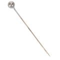 Alfinetes decorativos e para arranjos florais com cabeça de pérola, prateados, Ø4mm, 40mm, 150 peças | Floristik24.pt