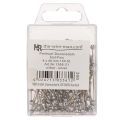 Alfinetes decorativos e para arranjos florais com cabeça de pérola, prateados, Ø4mm, 40mm, 150 peças | Floristik24.pt
