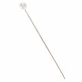 Alfinetes com cabeça de pérola Ø6mm 65mm Branco | Floristik24.pt