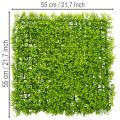 Tapete de buxo artificial 55x55 cm para decoração de parede | Floristik24.pt
