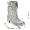 Botas de cowboy decorativas para plantio, 24 cm | Floristik24.pt