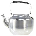 Floristik24 Vaso de metal decorativo jarro de água prata vintage Ø15cm