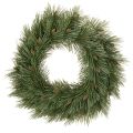 Floristik24 Coroa artificial de ramos de pinheiro com pequenas pinhas, 40 cm