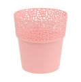 Floristik24 Plantador de plástico rosa Ø14,5cm A15,5cm 1p