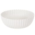 Floristik24 Tigela decorativa canelada, tamanho grande 25cm