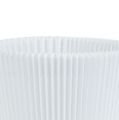 Floristik24 Punhos plissados branco 8,5cm 100p