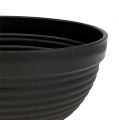Floristik24 R-bowl plástico antracito Ø15cm, 10pcs