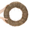 Guirlanda de videira, sem tratamento, redonda, natural, para artesanato, 45 cm | Floristik24.pt