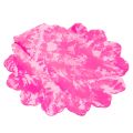 Floristik24 Punho de flores redondo tipo rondella de 38 cm rosa para buquês