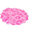 Floristik24 Colarinho de flores Rondella rosa para buquês, 48 cm