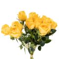 Rosa artificial com haste
