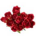 Rosa artificial com haste