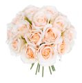 Floristik24 Bouquet de rosas pêssego Ø22cm