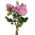 Floristik24 Buquê de rosas rosa velho 40cm