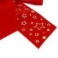 Floristik24 Laço vermelho estrela de Natal laço decorativo ao ar livre 21 cm