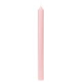 Floristik24 Velas rústicas cônicas, cor sólida rosa, 350/28 mm, pacote com 4 unidades.