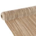 Floristik24 Caminho de mesa em veludo com fita amassada, 25 cm x 2 m