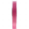 Floristik24 Fita de veludo rosa 20mm 10m