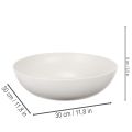Tigela redonda grande, tigela decorativa versátil, 30 cm | Floristik24.pt