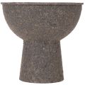 Vaso redondo para plantas com base, 18 cm | Floristik24.pt