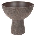 Floristik24 Vaso redondo com suporte, modelo moderno, 25 cm