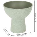 Vaso redondo moderno com base