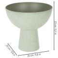 Vaso com suporte para plantas, vaso decorativo, 25 cm | Floristik24.pt