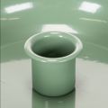 Castiçal decorativo de metal verde, para velas finas, 13 cm | Floristik24.pt
