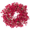 Floristik24 Guirlanda de flores artificiais, decoração com gipsofila, 30 cm
