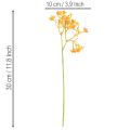 Ramo artificial de gypsophila laranja para arranjos florais, 30 cm, 10 unidades. | Floristik24.pt