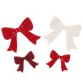Floristik24 Conjunto de 48 laços decorativos de 5 cm para decoração de Natal e artesanato.