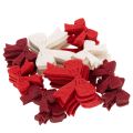 Conjunto de 48 laços decorativos de 5 cm para decoração de Natal e artesanato. | Floristik24.pt