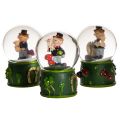 Globo de neve da sorte com