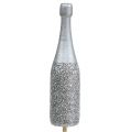 Floristik24 Tampão para garrafa de champanhe 7cm com mica L30cm 8pcs