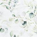 Floristik24 Guardanapos eucalipto decoração de mesa decorativa branco 25x25cm 20un