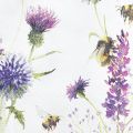 Floristik24 Guardanapos verão abelhas decoração 25x25cm 20uns