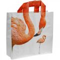 Floristik24 Saco de compras, saco de compras W39,5cm Saco Flamingo