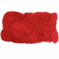 Floristik24 Sisal vermelho 500g fibra natural