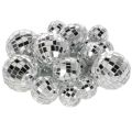 Floristik24 Bolas espelhadas decorativas, elemento de decoração para festas, prateadas, 2-4 cm, 50 peças