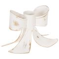 Floristik24 Castiçal vintage em forma de laço, 12 cm