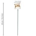 Coruja decorativa de cerâmica para plantas, 26 cm, 2 peças. | Floristik24.pt