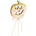 Abóbora decorativa com rosto, decoração de Halloween, 31 cm, 12 peças | Floristik24.pt
