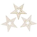 Floristik24 Estrela para decoração com glitter 4cm 72pcs